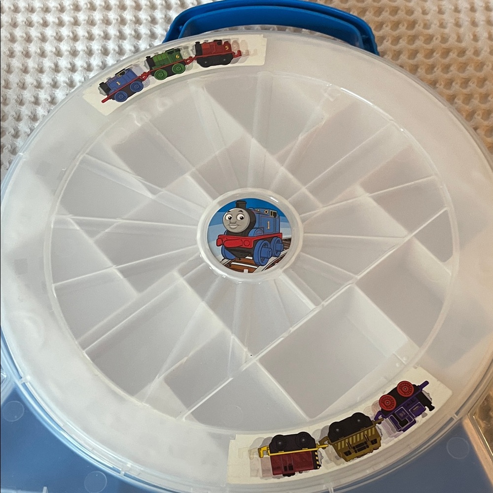 Thomas & Friends Blue and White Toy Organizer Group of 2 - Picture 6 of 6
